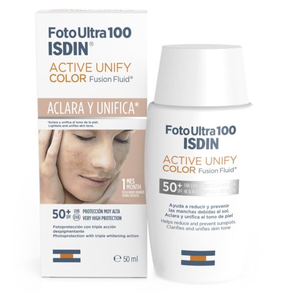 Fotoultra 100 Isdin Active Unify Fusion Fluid Color 50Ml – Skin Plenus